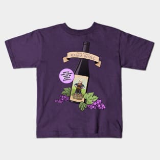 Rama Khan's Rama Wine Kids T-Shirt